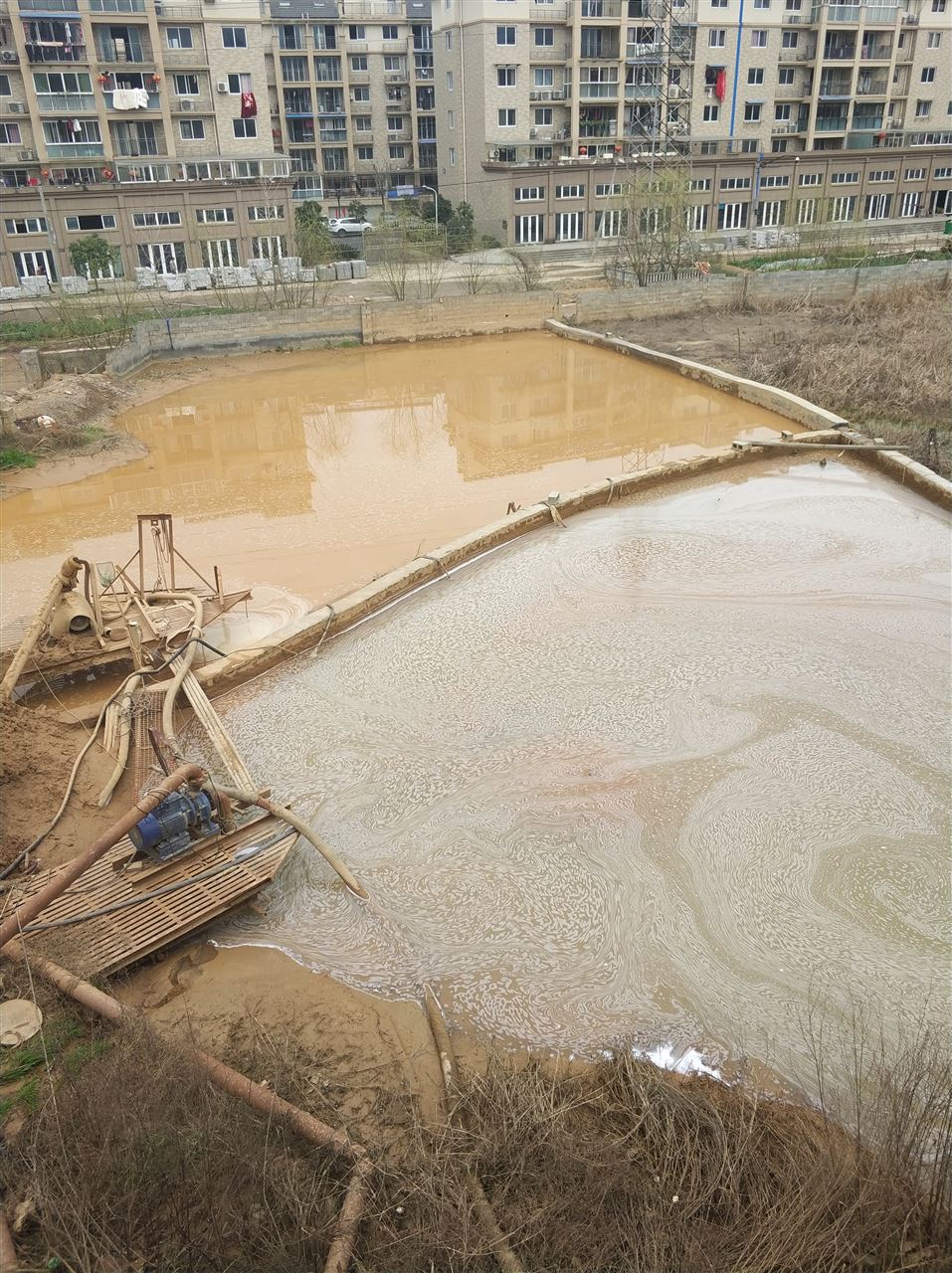 扬中沉淀池淤泥清理-厂区废水池淤泥清淤